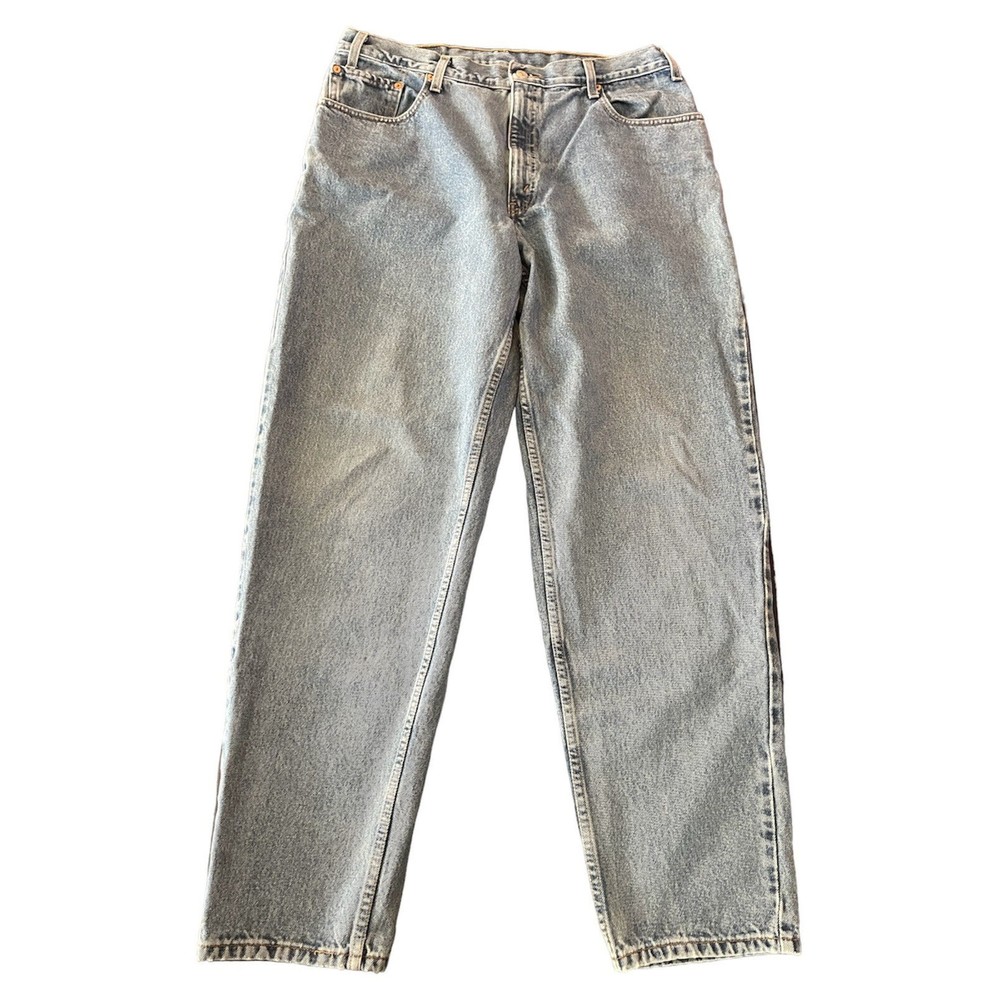 Vintage Levis 560 Men 38 x 34 Comfort Fit Jeans Medium Wash Denim Tapered Leg